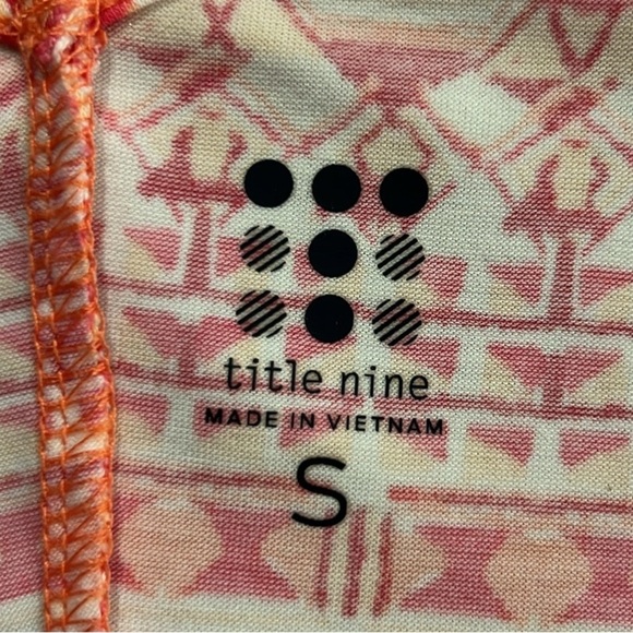 Title Nine pink printed sleeveless Frances dress size Small - Picture 6 of 7